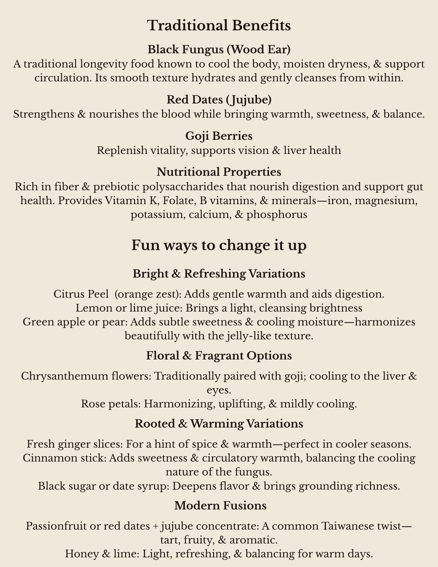 Traditional Taiwanese Black Mushroom Drink Download