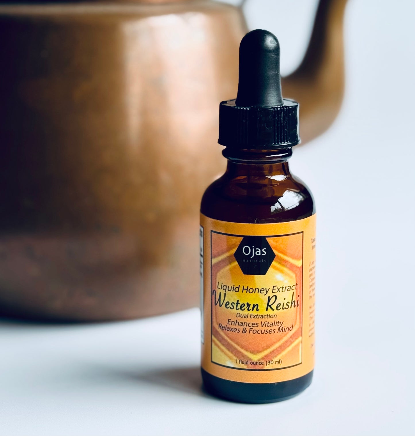 Western Reishi Honey Extract "Dual Extraction"- 1oz Bottle