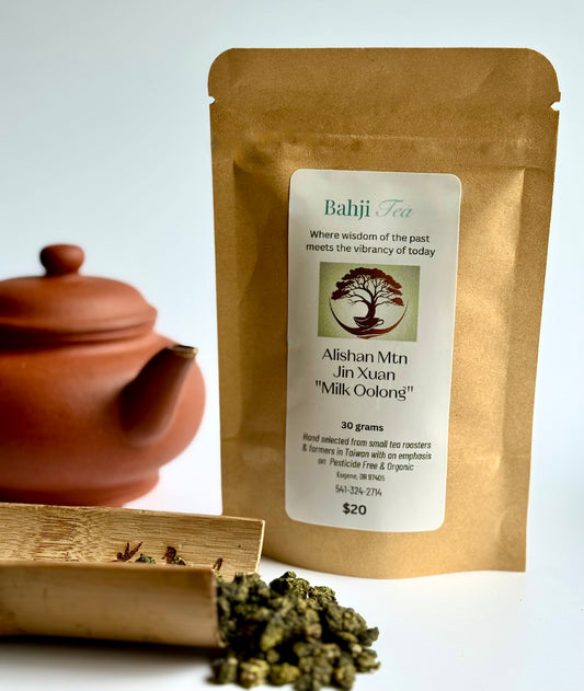 Alishan Jin Xuan "Milk"  Oolong Tea - 30 grams