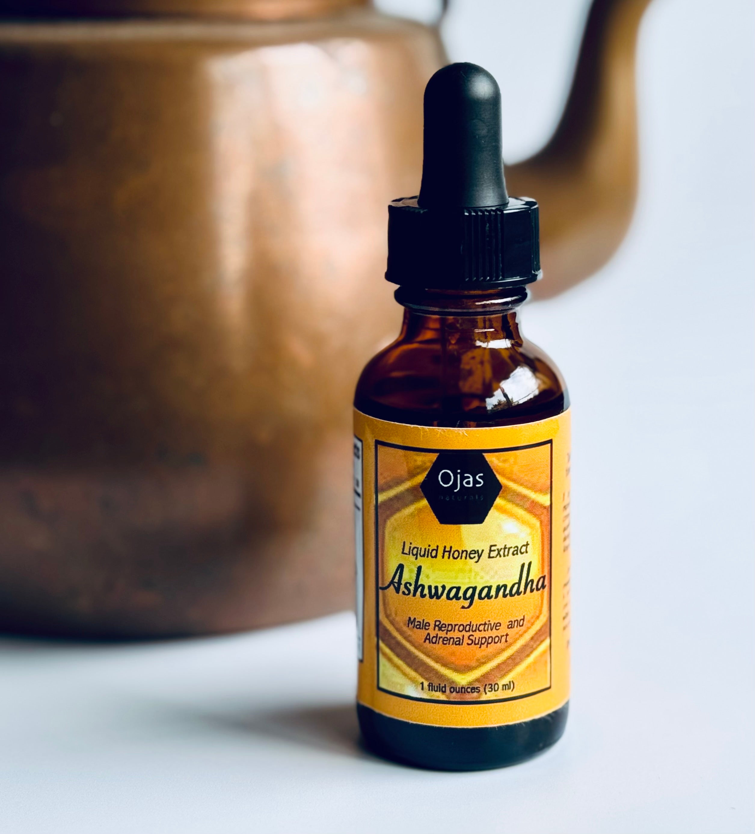 Ashwagandha Honey Extract- 1oz Bottle – Ojas Naturals