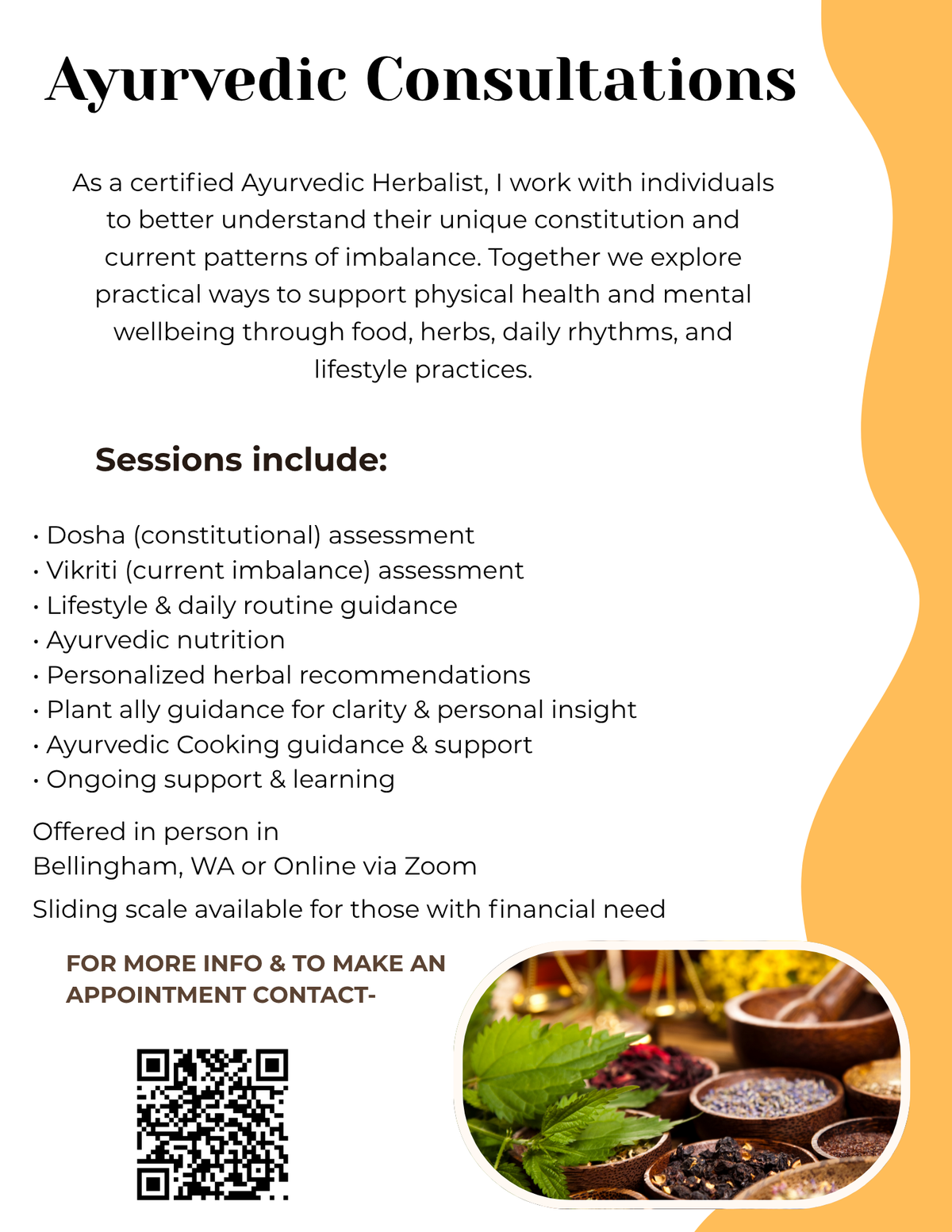 Ayurvedic Wellness Consultations