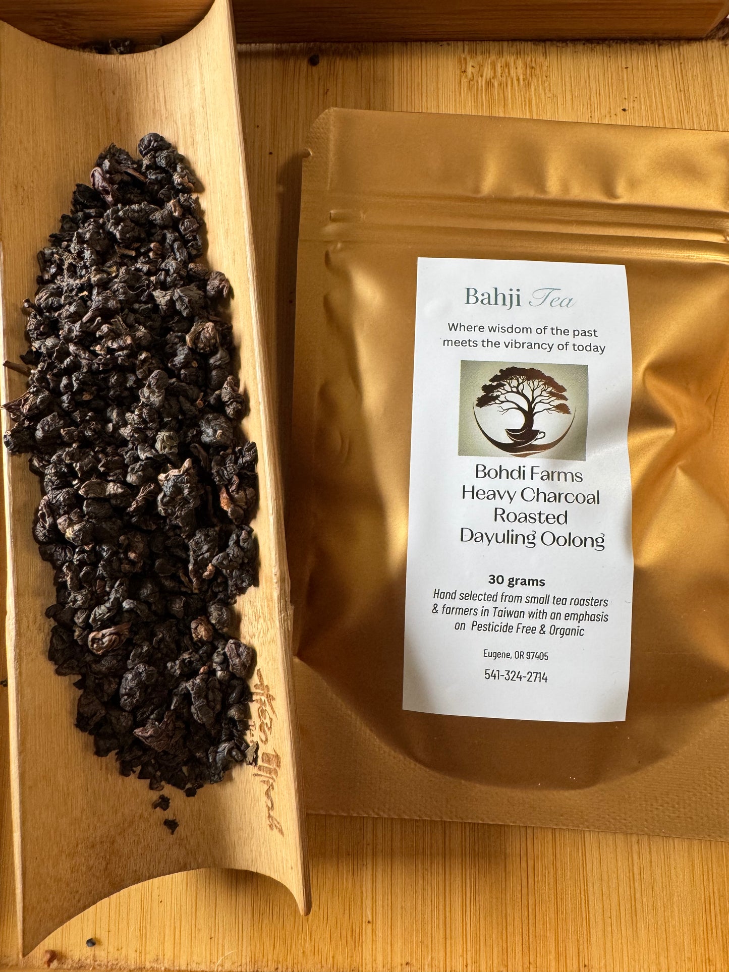 Bodhi Farms- Dayuling Mtn Heavy roasted Oolong-2025 spring- 30 grams
