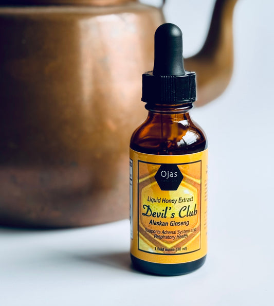 Devil's Club Honey Extract-  1oz Bottle