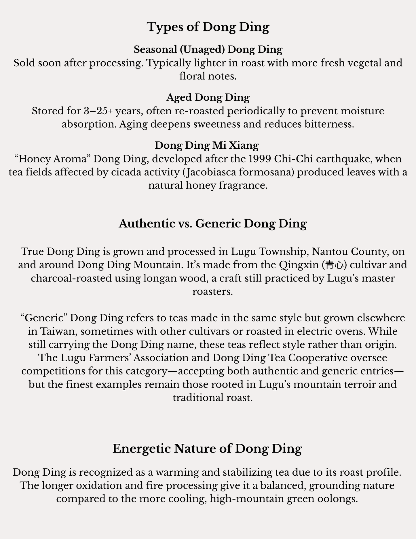 Dong Ding Oolong Monograph