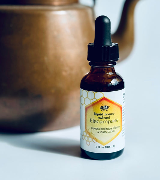 Elecampane Honey Extract-  1oz Bottle