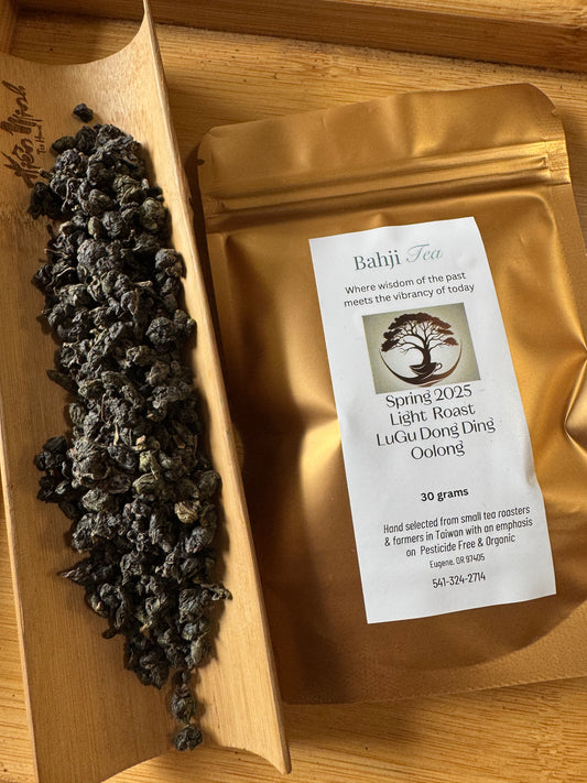 Spring 2025 Light Roast Dong Ding Oolong- 30 grams