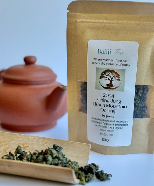 Ching Jung Lishan Fire Dragon Oolong – Fall 2024 Harvest