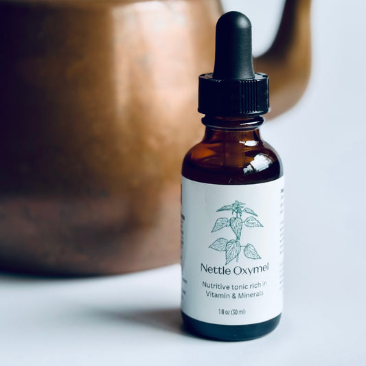 Nettle Oxymel-  1oz Bottle