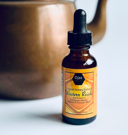Western Reishi Honey Extract "Dual Extraction"- 1oz Bottle