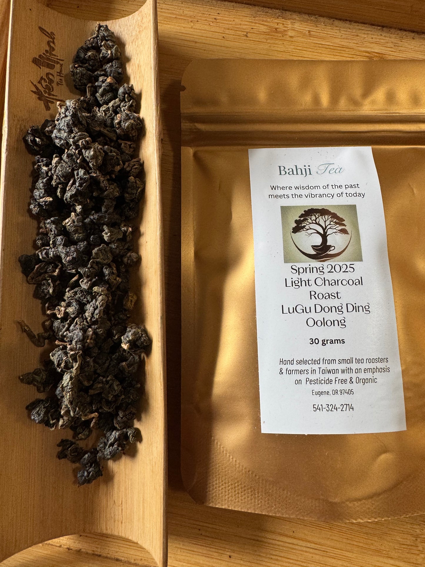 Spring 2025 Light Charcoal roast Lugu Dong Ding- 30 grams