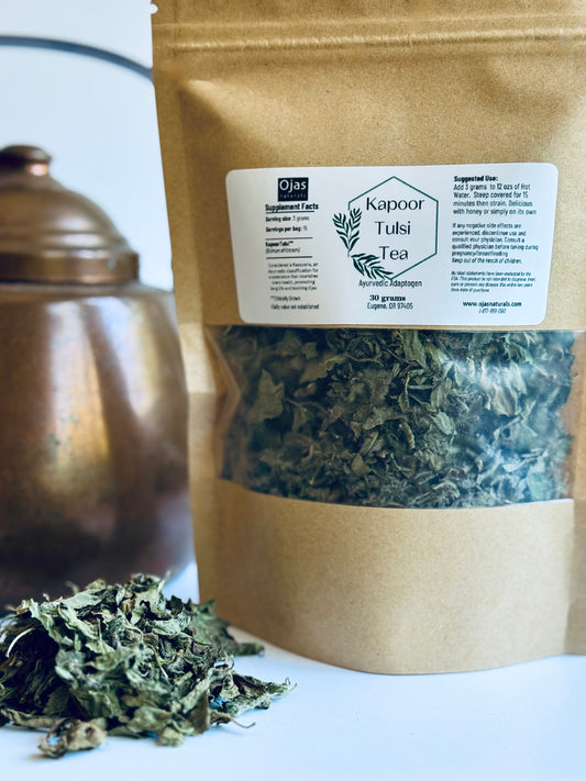 Kapoor Tulsi Herbal Tea - 30 grams loose leaf bag