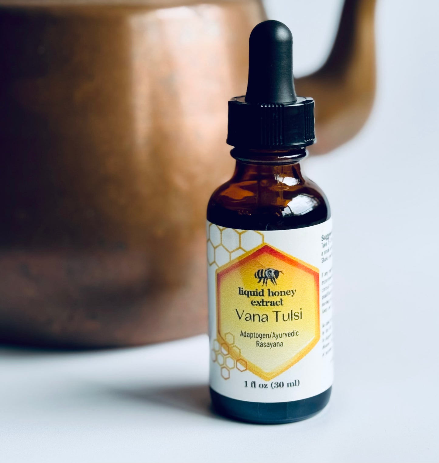 Vana Tulsi Honey Extract- 1oz Bottle