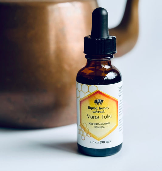 Vana Tulsi Honey Extract- 1oz Bottle