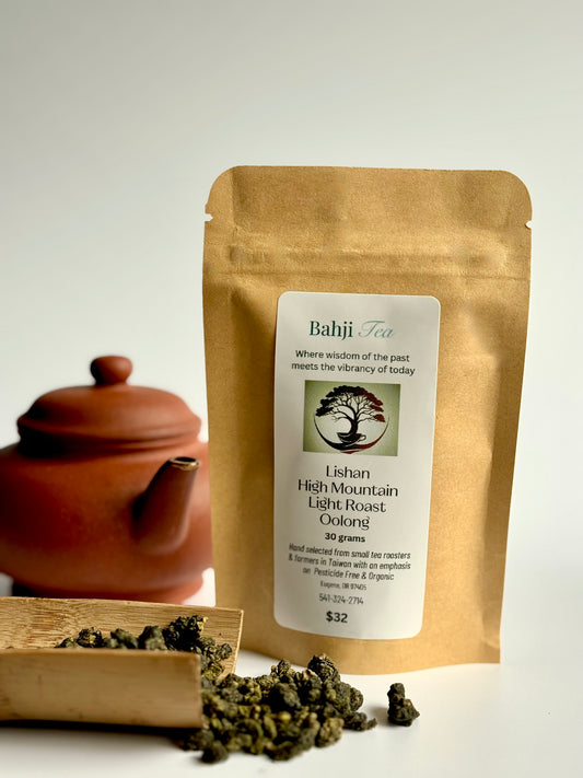 Lishan Mountain Oolong – Lightly Roasted - 30 grams