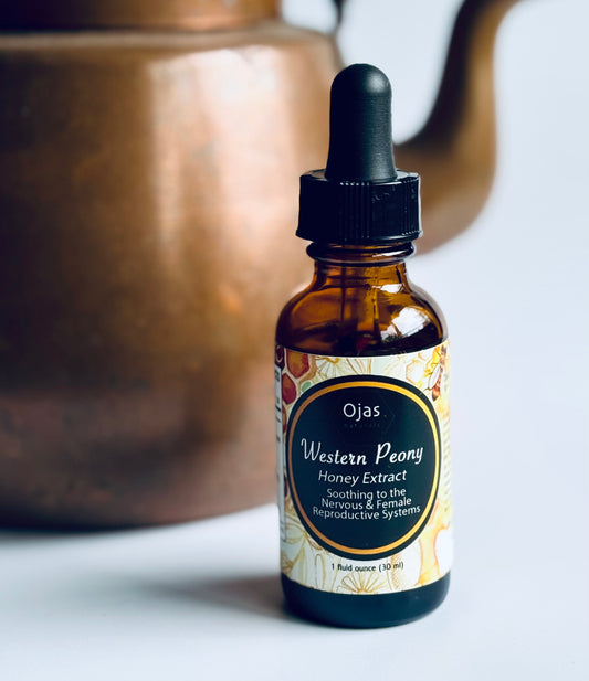 Western Peony Honey Extract- 1oz Bottle
