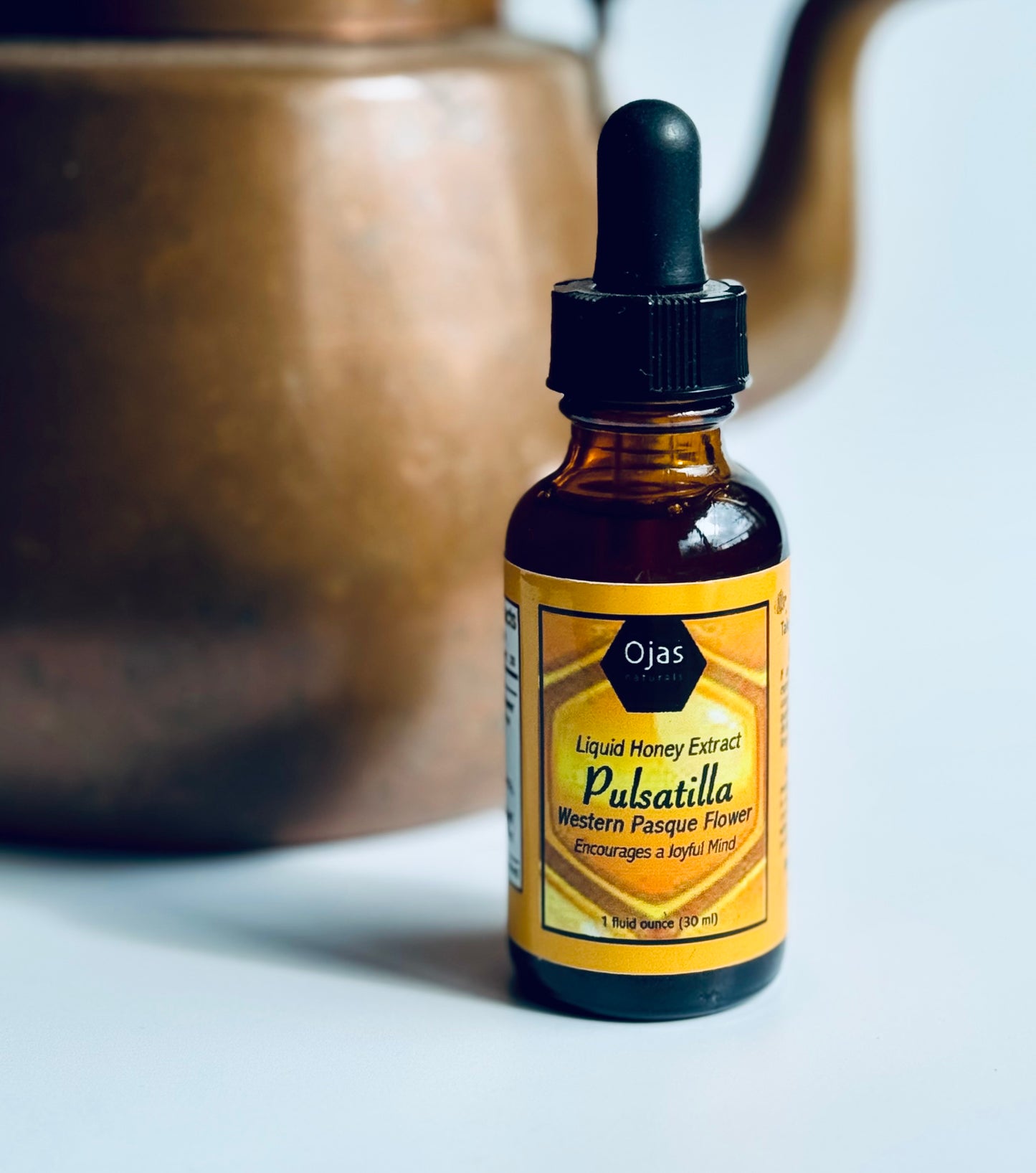 Western Pasque Flower Honey Extract- 1oz Bottle