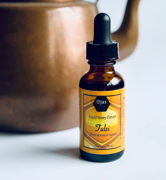 Kapoor Tusli (Holy Basil) Honey Extract-  1oz Bottle