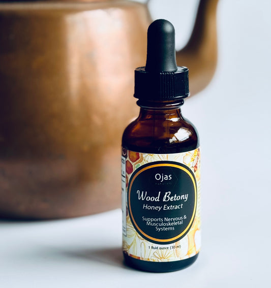 Wood Betony Honey Extract- 1oz Bottle